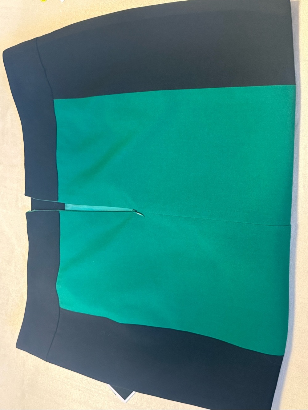 Nine West Green and Black A-Line Pencil Skirt - Picture 9 of 11